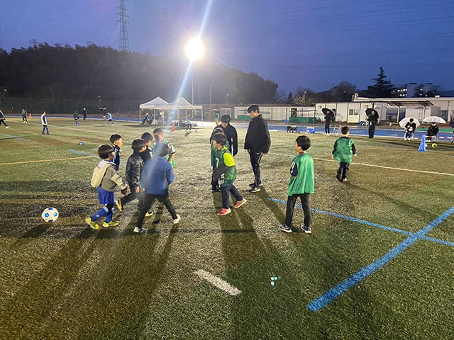 2025年 大阪大学サッカー部主催 サッカー教室
