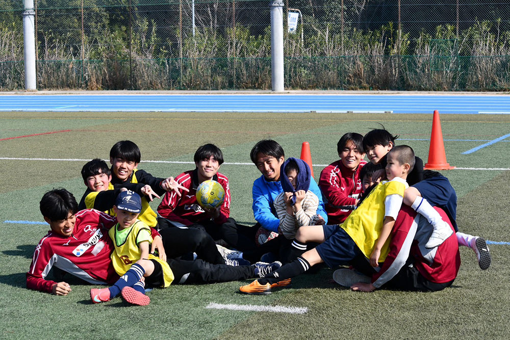 大阪大学サッカー部主催 、サッカー教室・ウォーキングフットボールイベント