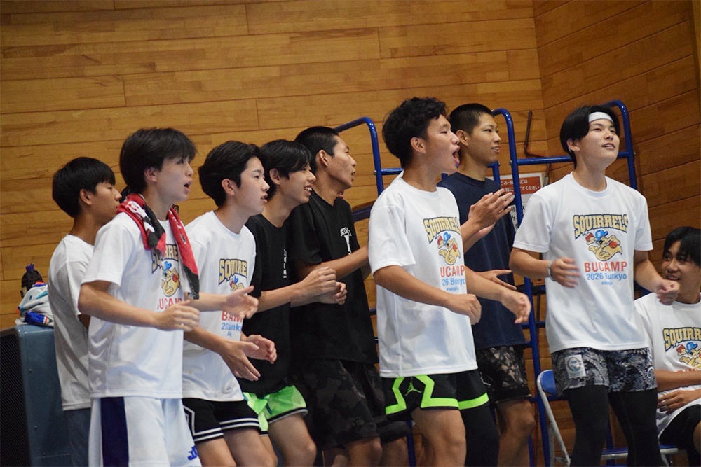 BUCAMP2026 高校男子バスケットボール交流大会の様子