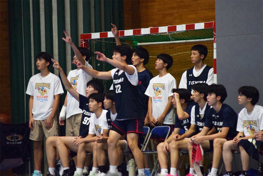 BUCAMP2026 高校男子バスケットボール交流大会の様子