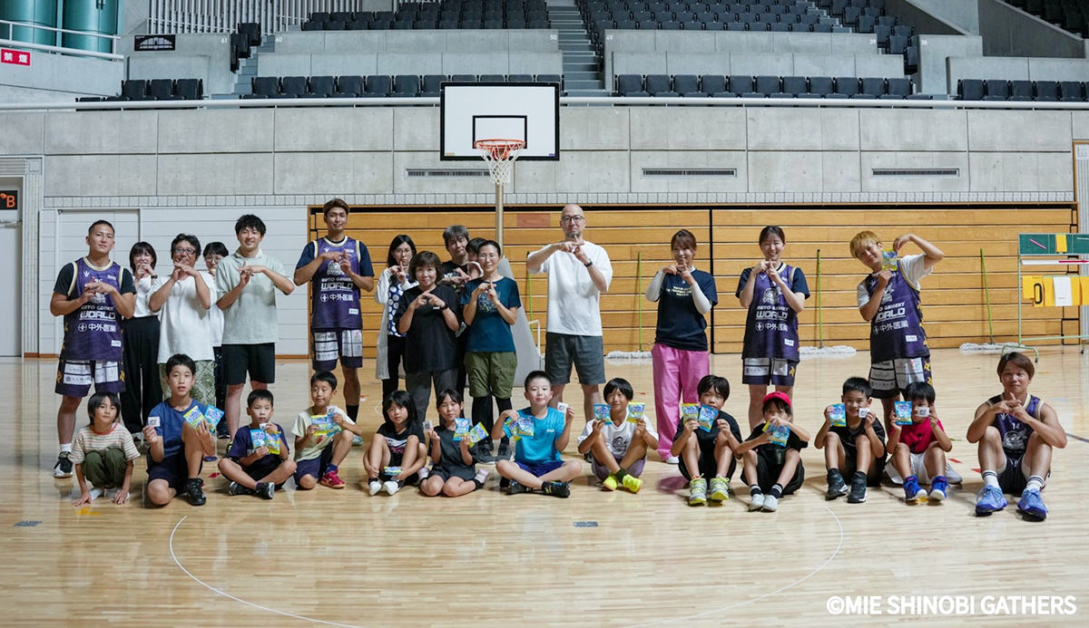 3×3バスケチーム【MIE SHINOBI GATHERS】参加イベント